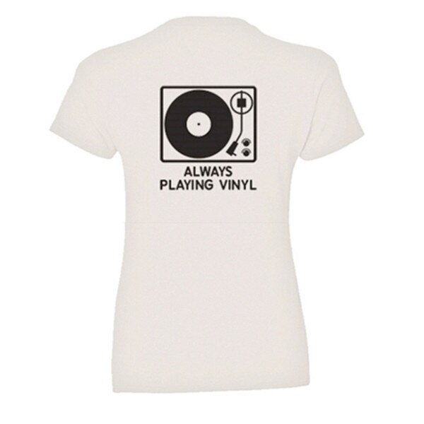 Women's Black Cotton T-Shirt - Pre-